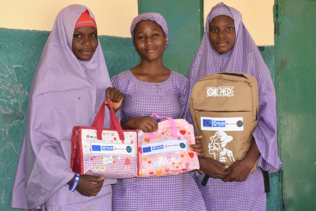 Girls back in school in Borno state, Nigeria