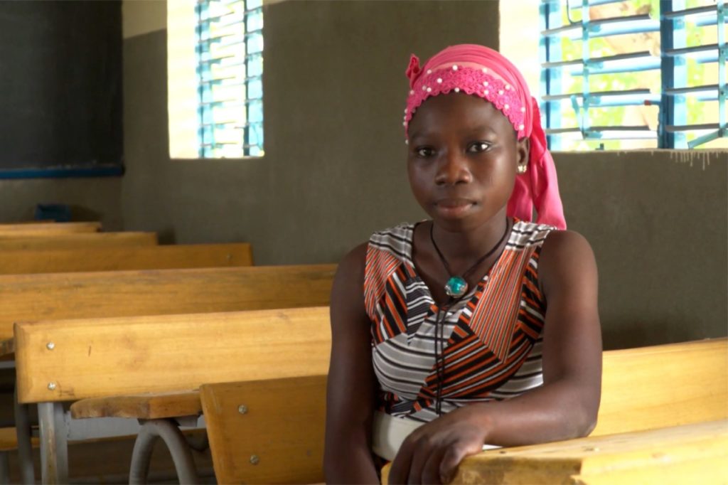 Wendpoire, 15 lives in Burkina Faso