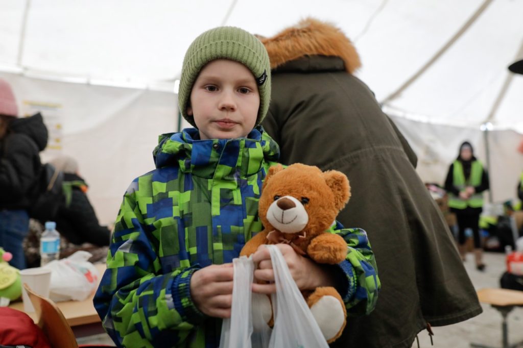 Gregory and his teddy bear