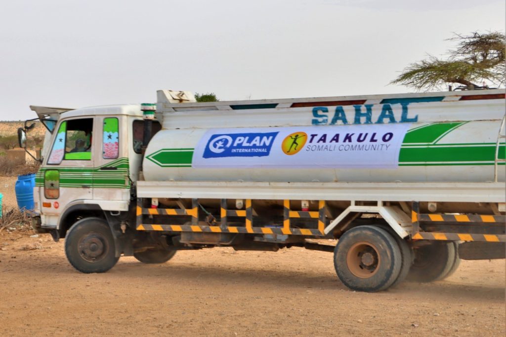 Water truck in Somaliland
