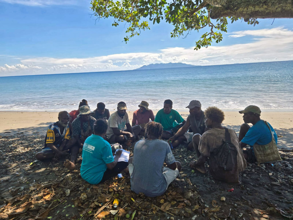 Climate champions meet on the beach